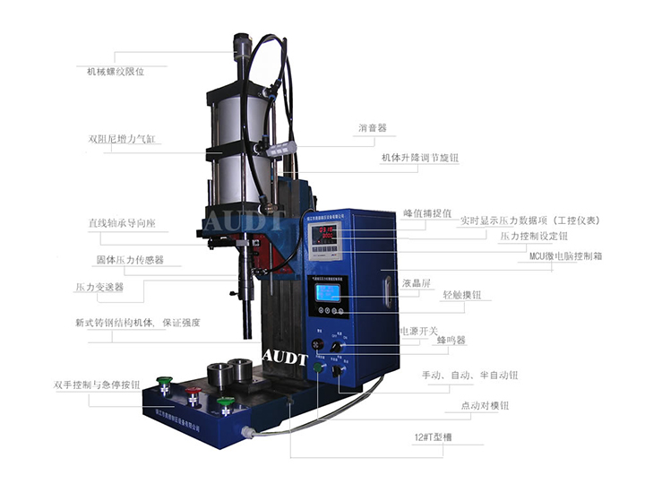 J1310B壓力可控式氣動壓力機(jī)